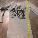 Blac Label Pink Grunge Mallgoth Vintage Y2K fashion Embossed Womens small Gray Photo 4