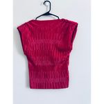 ASTR  NWT Red Mock Neck Pilsse Tank Size Small Photo 1