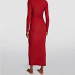 SKIMS NWOT Soft Lounge Long Sleeve Dress In Brick Photo 2