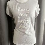 LC Lauren Conrad Gray Fitted Short Sleeve Tee Photo 0