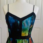 matty m Dress Multicolor Abstract Print Sleeveless Mini Dress Size Small Photo 2