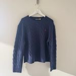 Ralph Lauren Polo  Navy Knit Sweater Photo 2