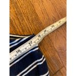 Time + Tru striped midi tie waist dress m Blue Size M Photo 6