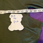 Beautiful size small green lightweight semi sheer flowy cardigan GUC Green Photo 4