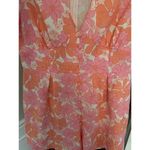 Glamorous ASOS  puff sleeve romper in 60s retro floral size 8 Photo 4