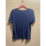 Life is Good Blue Fitted Shirt Woman’s Size Medium Photo 6