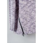 Kensie Purple Knit Sweater with Side Pockets Size Small Photo 1