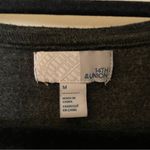 14th & Union Grey Ruffle Sweater Photo 2