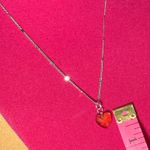 Pastel Yellow Crystal Heart Bling Beaded Necklace Photo 15