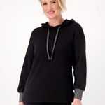 L.A. Idol USA & Kim Gravel Womens Mid Rise Jeans and Pullover Hoodie Size L & 13 Black Size L Photo 1