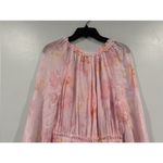 Love Shack Fancy  Popover Dress Pink Floral Summer Morning Pastel Fair Small S Photo 4