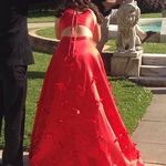 B. Smart JCPenney Red Prom Dress Photo 3