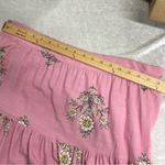 LC Lauren Conrad xl Pink Floral midi Maxi three tier flare Skirt Photo 5