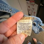 Vintage Blue Denim Pearl Snap Capped sleeve Shirt Boho Western coastal cowgirl Size XL Photo 9