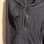 Lululemon  Bhakti Yoga Jacket Luon Pique Black Dark Slate / Black- Size 6 Photo 1