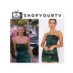 White Fox Boutique new White Fox ❤︎︎ aso TV Spark The Passion Mini Dress ❤︎︎ Green Distortion ❤︎︎ Photo 1