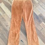 Willi Smith Brown Leather Pants Size 12 Photo 1