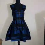 Southern Tide Blue and Black Dress Photo 1