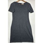 Nordstrom  2 Pc Acrylic Wool Blend Gray Sweater‎ Dress Women’s M Winter Photo 2