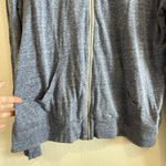 Disney Parks Hoodie Women XL Blue Epcot World Showcase Patriotic Mickey Zip USA Photo 4