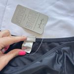 Spiegel NWT  Womens 10 Bikini Set 2PC Black Top Bottom High Waisted Vintage 90s Photo 4