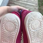 Crocs Pink Suede Fold Over High Top Sneakers Womens Size 6 Photo 8