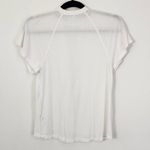  White Blouse Free People White Top Size XS White T-Shirt Photo 3