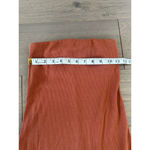 Old Navy Strapless Ribbed Maxi Dress Size Small Burnt Orange Photo 6