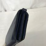 Kate Spade New York Navy Blue Bow Leather Long Wallet Wristlet Clutch Photo 5