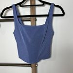Victoria's Secret  NWT Sandwashed Jersey Blue Tank Top Size XS Photo 1