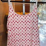 Jessica Simpson  PJ RED HEART VALENTINE LACE TOP SIZE LARGE Photo 0