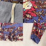 Free People  Ruffle Floral Tunic Top S Photo 6