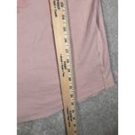 Roots Canada Shirt Womens Large Pink Pale Mauve Cooper Laurel Long Sleeve Photo 6