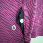 Lululemon Kanto Catch Me Long Sleeve in Kanto Stripe Regal Plum Naval Blue Run 6 Photo 11