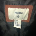 Forever 21 brown winter jacket size small thick winter jacket fur lined … Photo 6