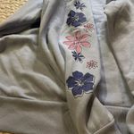 Disney  Stitch Ohana Sweatshirt Women’s Sz M Blue Sweater Crew Long Sleeve Photo 15