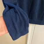 Maeve ‎ Anthropologie top navy blue long sleeve slouchy Medium Photo 2