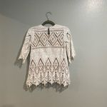 Hunter Bell  Ivory Lace Fawn Short Sleeve Blouse Sz 0 Photo 10