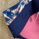 PINK - Victoria's Secret  blue tie dye wear everywhere push up bra, size 34B Photo 5