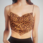 STAUD  Leonie Tie Back Crop Top Size L Photo 0