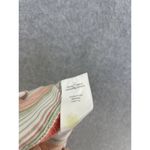 Lounge Beach Lunch  Button Down Shirt Sleeveless Striped Size Small Tie Front Photo 2