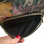 Disney Unisex Loungefly  Princess Mini Backpack Black Pockets Multicolor Design Photo 6