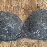 Nanette Lepore  Gray Lace Strapless Bra Photo 0