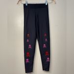 Ultracor  x SoulCycle Scatter Skull Leggings Size Medium Photo 3