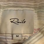 Rails  Iris Stripe Ellis Long Sleeve Button Down Shirt Top Size Medium Photo 8