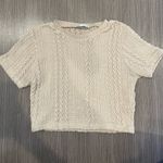 ZARA  Jacquard Crop Top Photo 2