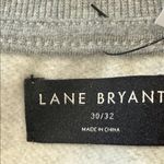 Lane Bryant Gray w/ Colorful Festive Crew-Neck Sweatshirt NWT Size 30/32 Photo 6
