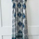 Skies Are Blue Lyna Spaghetti Strap Maxi Dress Size XS Women’s Paisley Floral Photo 12