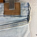 Aeropostale  14 30 Distressed Blue High Rise Curvy Light Wash Denim Jeggings Photo 4