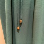 Nerlerolian Summer Midi Sleeveless Dress Adjustable Straps Green Size Small Photo 9